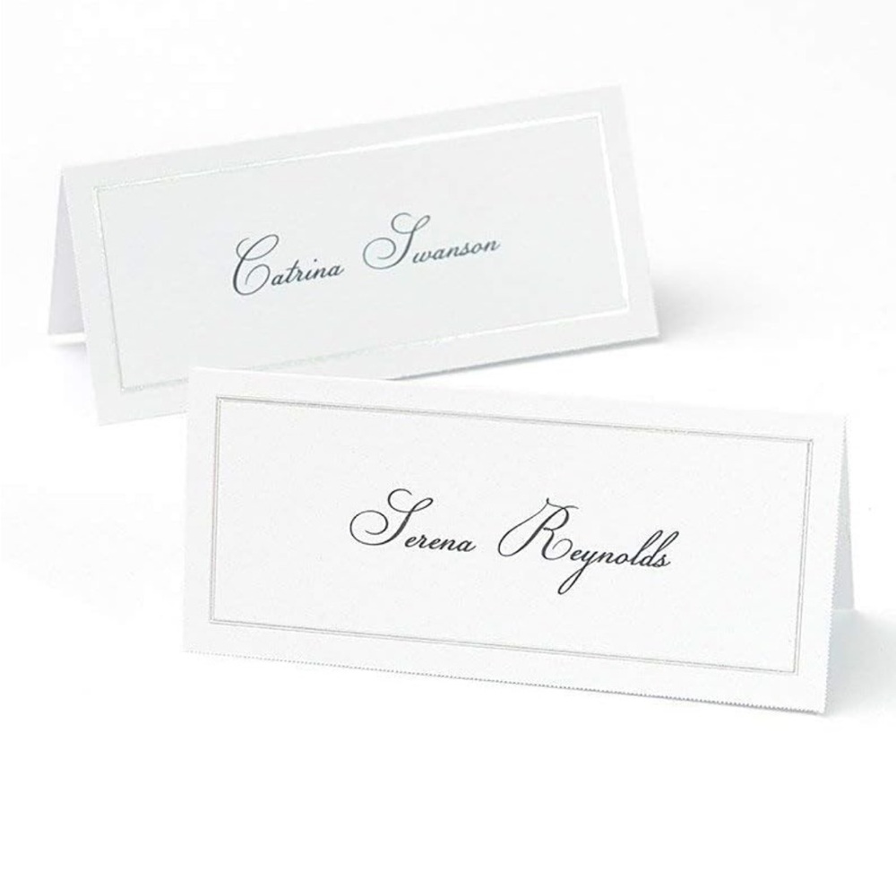 NWT!  2 packages (48 cards per sheet) Gartner Printable Place Setting sheets.